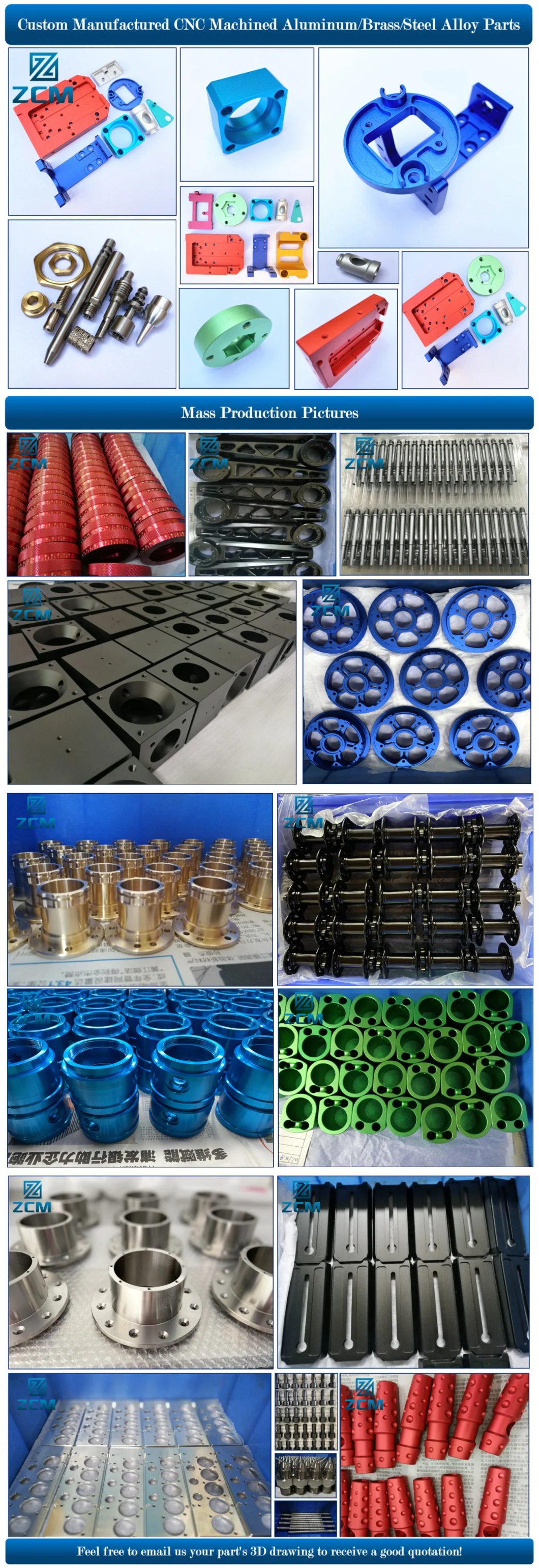 Shenzhen Custom Manufacturing Brass/Steel/Zinc/Aluminum Alloy Metal Round Housing Flange Adapter Fitting Parts CNC Machinery Machine Part CNC Machining Services