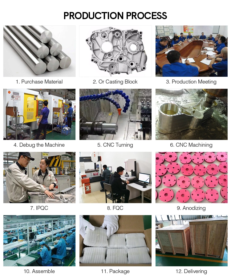 China Manufacture Aluminum Turning Part CNC Milling Machining Service