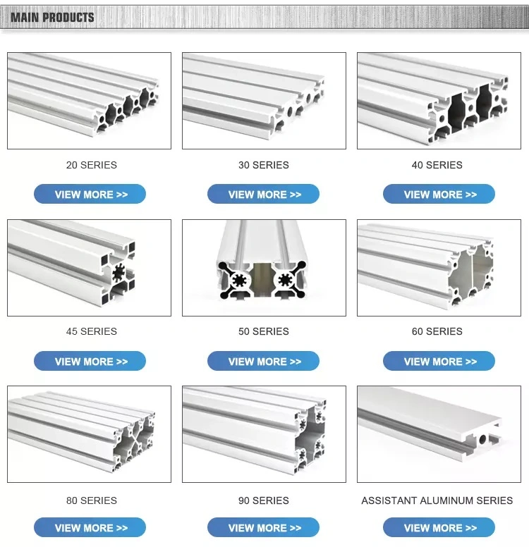 Peru Market Anodized Silver Aluminum Profile for Window