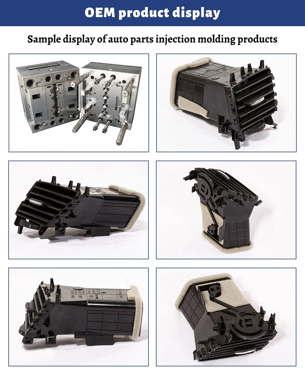 Custom High Quality Mould Maker Product Polycarbonate ABS Acrylic Plastic Injection Molding Parts Service